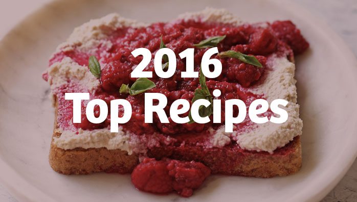 Top 2016 Recipes
