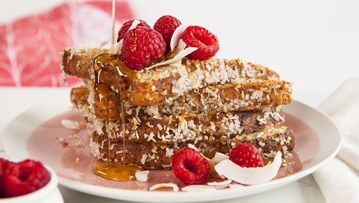 Coconut Crusted French Toast