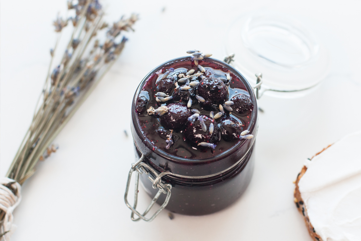 Small Batch Blueberry Lavender Jam