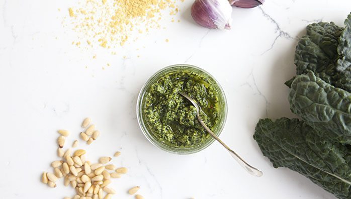 Plant-based Kale Pesto recipe