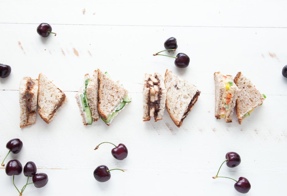 4 Half-Time Mini-Sandwiches That Top Orange Slices