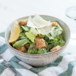 Vegan Caesar salad with Croutons