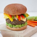 Homemade Plant-based Fajita Burger Recipe
