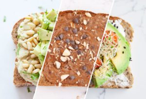 5 Non-Traditional Toast Toppers for Sprouted Whole Grain Bread