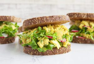 Eggless Egg Salad Sandwich Recipe