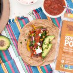 Plant-based Tex-Mex: Chickpea Fajita Recipe on Sprouted Whole Grain Tortillas