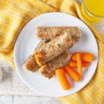 Cheese Toast Roll-ups on Sprouted Whole Grain Bread