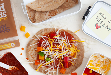 Packable Tortilla Pizzas - Easy Lunch Ideas for Kids