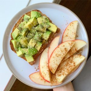 Easy Avocado Toast by Leanne Lives Healthy