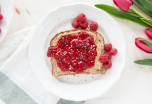 Easy to make from your freezer, our Raspberry Chia Jam tastes fresh all year long