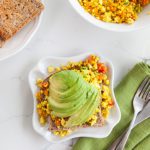 Hearty Plant-based Breakfast Bowl with Sprouted Whole Grain Toast