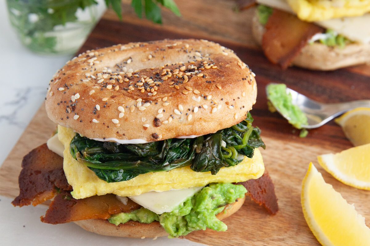 Easy Healthy Make-Ahead Breakfast Sandwiches | Silver Hills