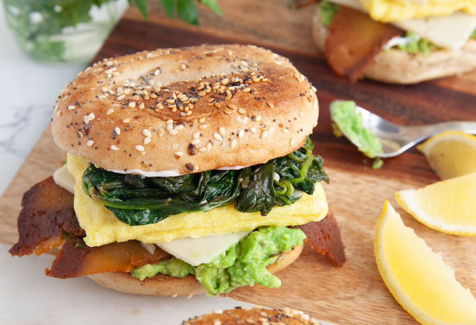 Healthy Make Ahead Breakfast Sandwiches - Kim's Cravings