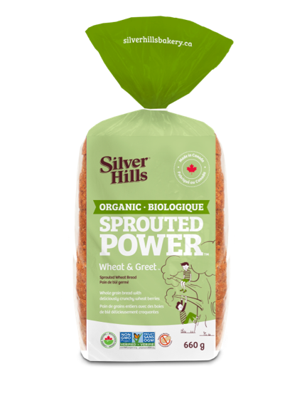Silver Hills Bakery Organic Sprouted Power Wheat & Greet bread