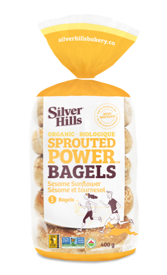 Organic Sesame Sunflower Bagels