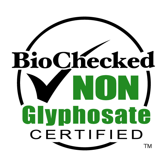 BioChecked Non Glyphosate Certified