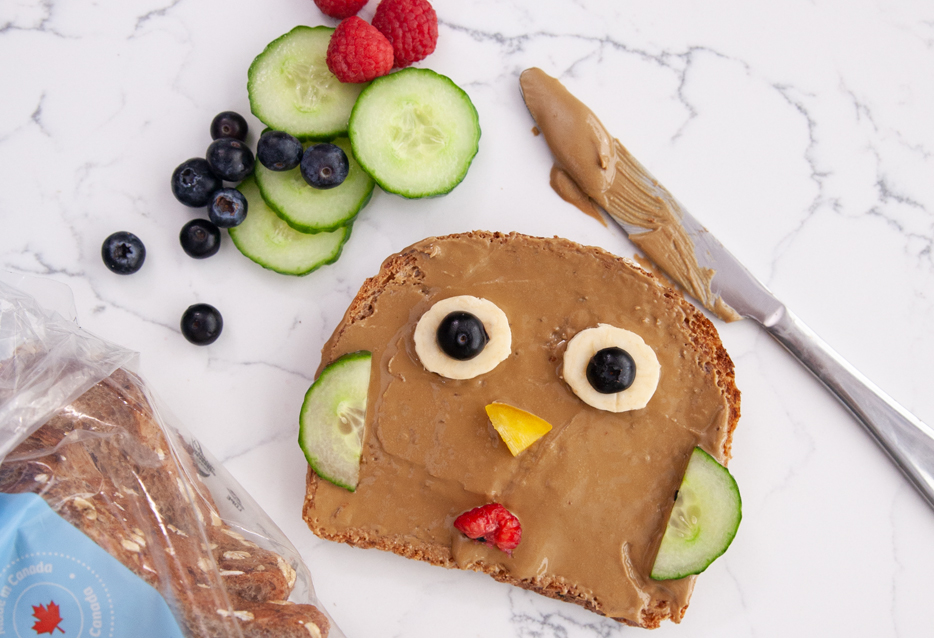 Fun & Easy Decorated Snack Toasts for Kids