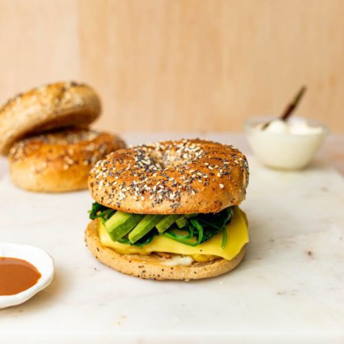 Desiree RD's The BEST Vegan Breakfast Sandwich recipe