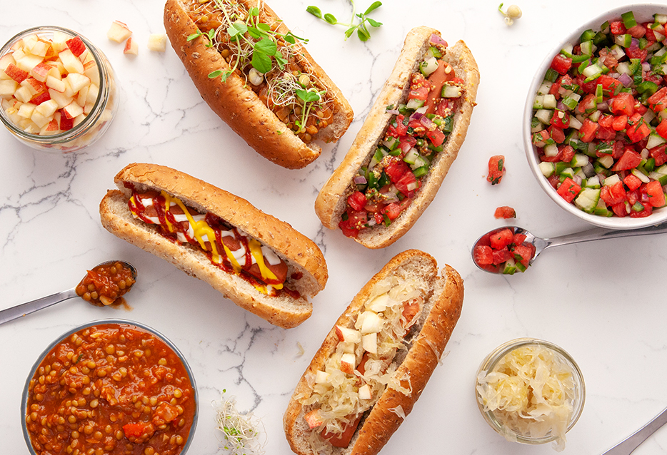 Our Favourite Plant-based Hot Dog Toppings