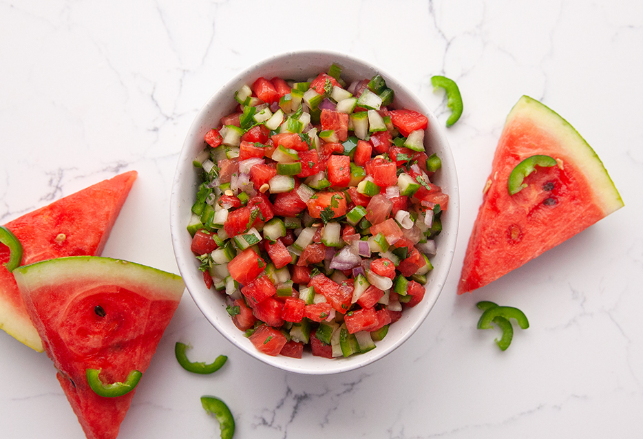 Sweet & Spicy Watermelon Relish