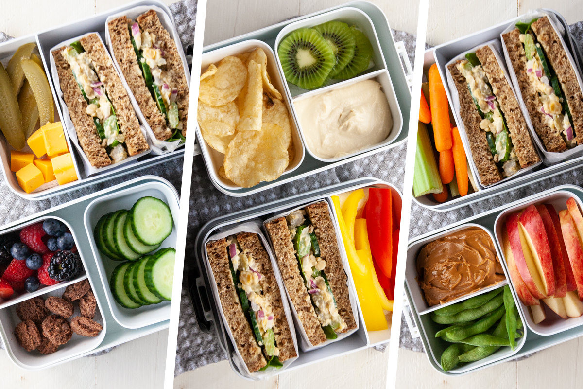BENTO BOX LUNCH IDEAS  for work or back to school + healthy meal prep  recipes 