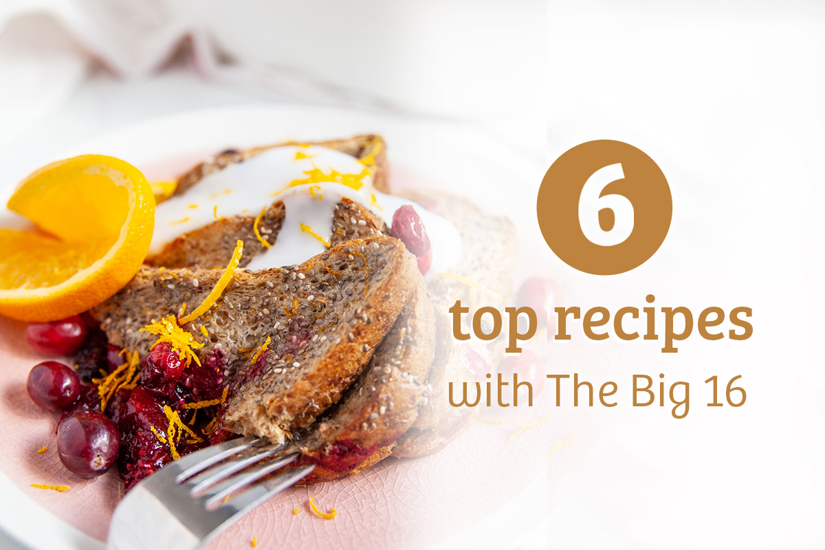 Top 6 Recipes with The Big 16