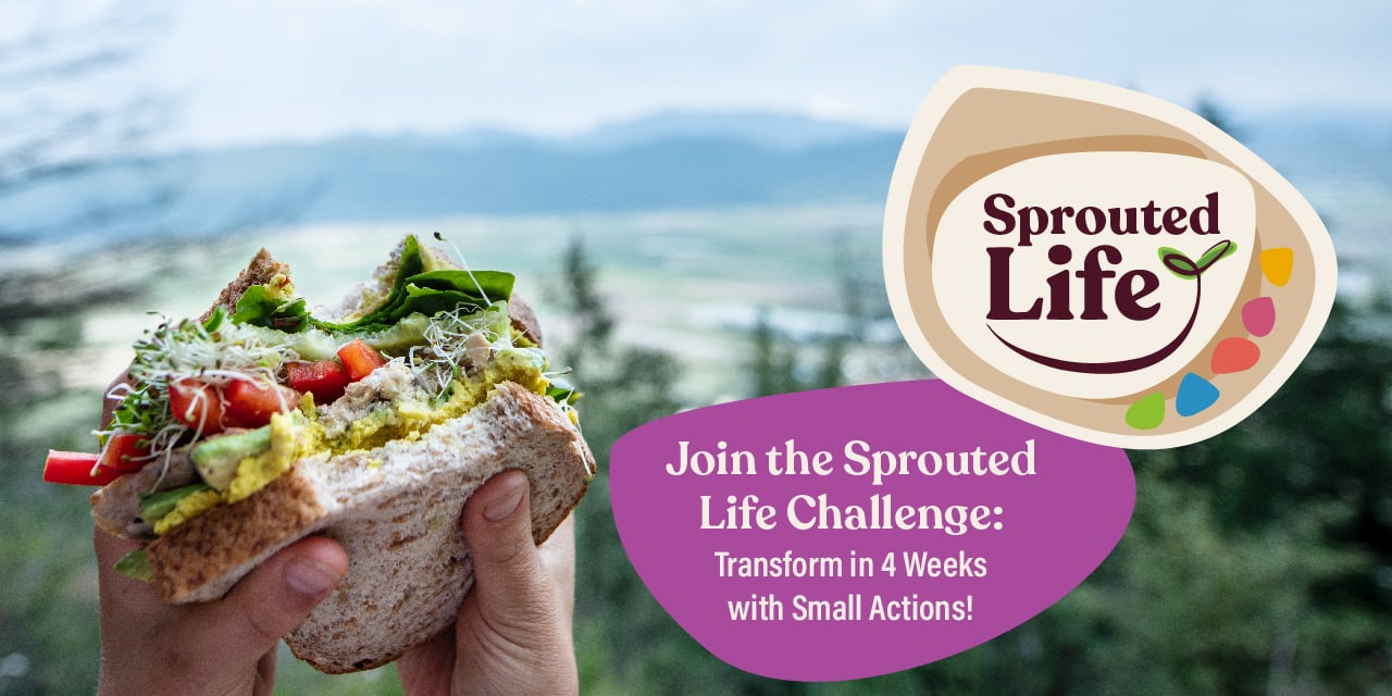 Join the Sprouted Life Challenge FREE 4-week series!
