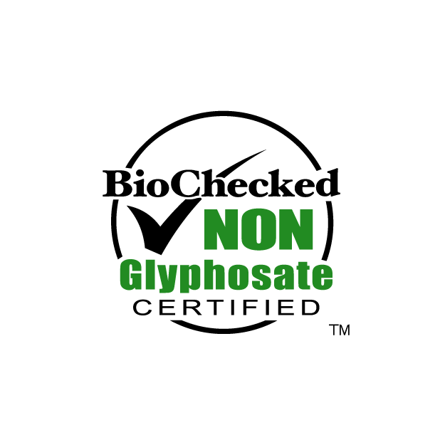BioChecked Non Glyphosate Certified